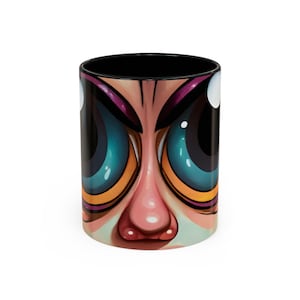 Colorful Artistic Coffee Mug - Unique Gift for Art Lovers, Home Decor, Quirky Kitchen Accessory, Vibrant Drinkware, Celebration Mug