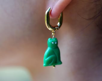 チェコの猫のガラスクラッカーチャーム - Etsy 日本