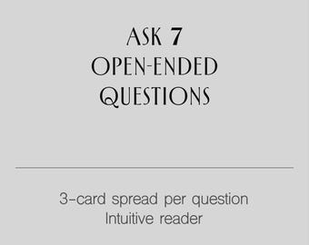 Diepgaande tarotlegging • 7 open vragen (pdf)