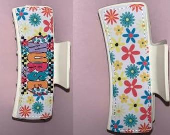 NURSE hair clip, Nurse claw clip, Nursing hair accessories, claw clip, Nurse appreciation, Nurse gift, Nursing Student Gift