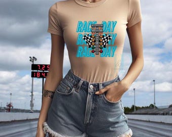 Race Day Shirt, Racing Shirt, Race Day Shirt, Race Lover Shirt, Race Season Shirt, Gifts for Racing Wife, Drag racing shirt