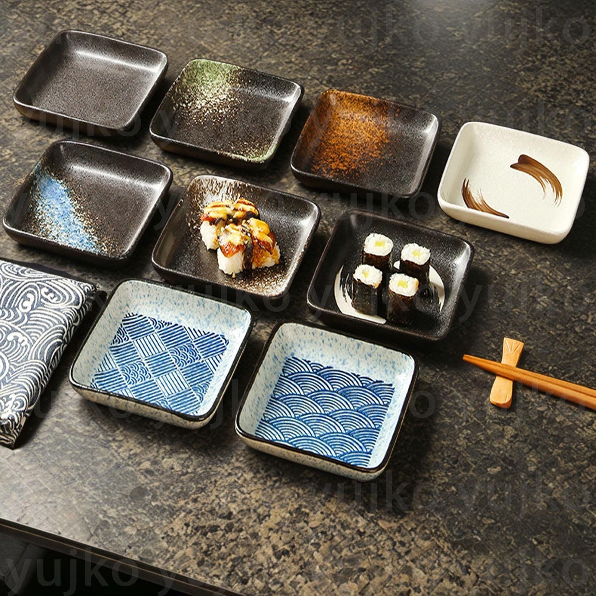 なんと３点セットで！ JAPANESE TRADITION 大皿 Japanese Dinnerware - Etsy