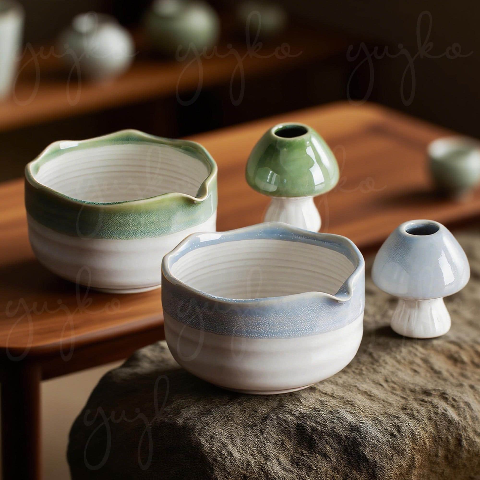 急須 湯冷 煎茶碗 陶磁工芸 セット8点 茶道具 煎茶道具 Q474 【公式通販】
