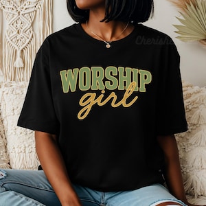 Christian Worship Leader Shirt, Religious Choir Gift, Faith T-Shirt, Group Music Tee, Jesus Lover Tshirt, Church Ministry Praise Team Tee