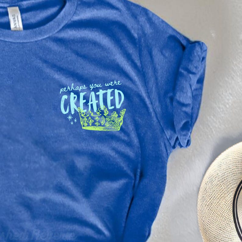 For Such a Time Queen Esther Christian Doodle Shirt, Summer Women Ministry Tshirt, Bright Religious Gift, Faith Church T-Shirt, Jesus Tee image 3