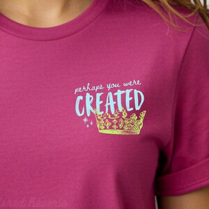 For Such a Time Queen Esther Christian Doodle Shirt, Summer Women Ministry Tshirt, Bright Religious Gift, Faith Church T-Shirt, Jesus Tee image 7