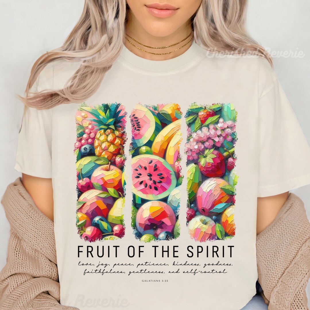 Christian Women Fruit of the Spirit Shirt, Bible Verse T-shirt ...