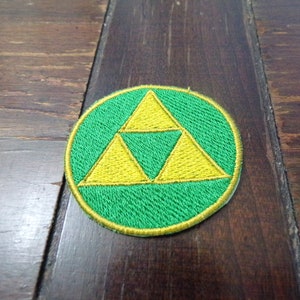 MADE TO ORDER - 2 or 3 inch Three triangles of force inspired iron on patch cosplay nerdy geeky Princess Hero