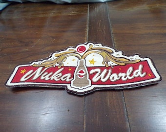 MADE TO ORDER -  10 inch cosplay iron on patch soda cola world jacket costume nerdy geeky video game gift