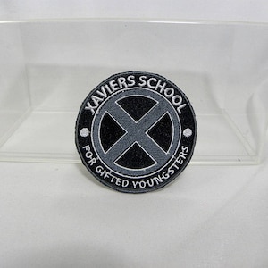 MADE TO ORDER- 3 inch School for Gifted Youngsters iron on patch Comic Book Cosplay costume nerdy geeky gift