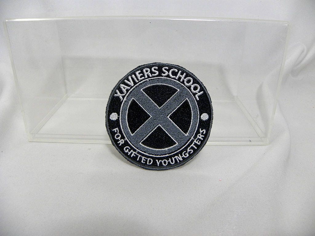 Rogue Silhouette Embroidered Patch Marvel Comics X-men Xavier School Wolverine