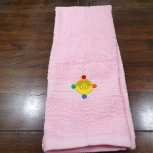 MADE TO ORDER - Sailor Girl manga brooch inspired hand towel