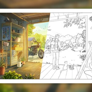 Chapter 1 | Printable Colouring Page, PDF Digital Download | A4 & US ...