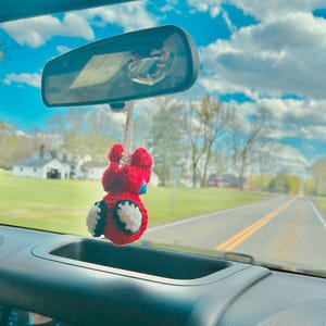 Crochet Spider Man Hanging (Decor for car etc.)