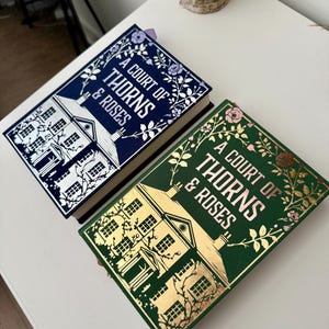 A Court of Thorns and Roses by Sarah J. Maas: Handmade Rebind - ACOTAR Series