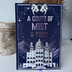 A Court of Mist and Fury by Sarah J. Maas: Handmade Rebind - ACOTAR Series
