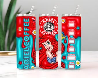 Disney Princess Starbucks Stainless Steel Tumbler