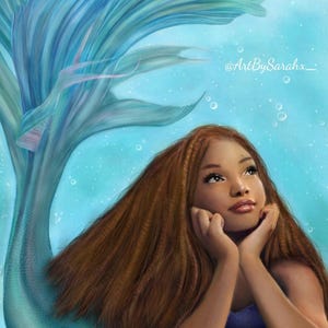Disney: The Little Mermaid - Halle Bayley FANART