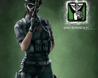 Rainbow Six Siege: Caveira FANART