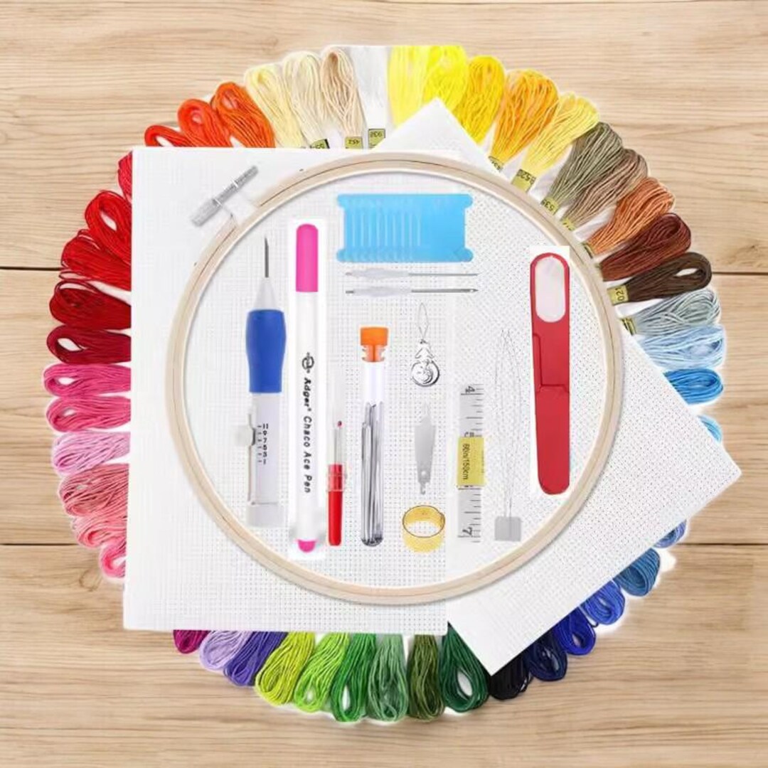 DIY Punch Needle Embroidery Kit: Beginner Crafting Set - Etsy