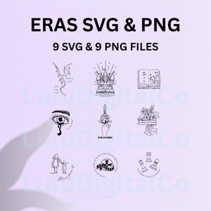 Eras Inspired Svg Eras Symbol Png Digital File Taylor Png Taylor Era Lyric Design Era Sublimation Design Music Icon Svg File for Merchandise