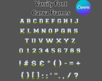 Marco de lona para equipo universitario, letras y números deportivos, diseño de sublimación de camisetas con arrastrar y soltar, marco de fotos con letras universitarias para regalar.