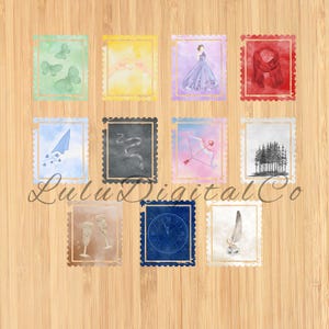 Eras Stempel Digitaler Aufkleber Taylor Png Taylor Stempel Musik Era Poster TTPD Png Sublimationsdesign Grunge Era Wandkunst Taylor Stamp