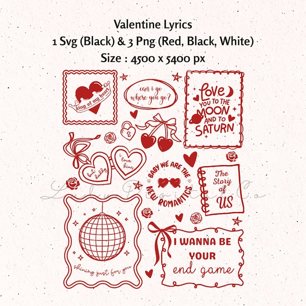 Valentine Song Png Happy Valentine Svg Era Sublimation Taylor Valentine Music Poster Taylor Svg In My Valentine Era Love Quote Shirt Card
