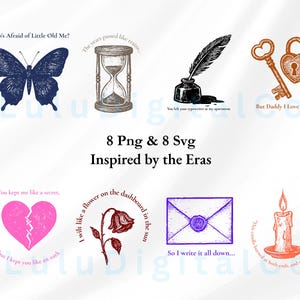 Era Icon Svg Eras Symbol Png Digital File Taylor Png Taylor Era Heart Design Era Sublimation Design Music Icon Svg File for Cricut