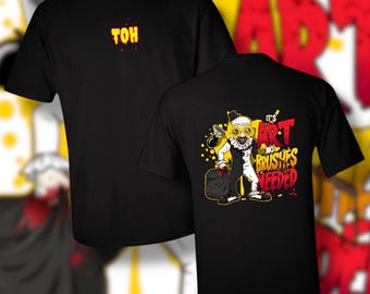 Art Clown Horror Terrify Franchise Graphic Tshirt