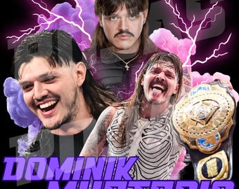 Dominik Mysterio WWE PNG | Pobieranie cyfrowe | Grafika na koszulce