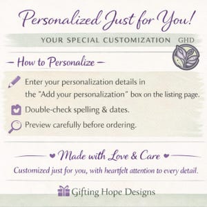 Personalized Hug Blanket, Christian Comfort Blanket, Encouragement Throw, Prayer Blanket for Anxiety, Faith Based Gift for Her image 5