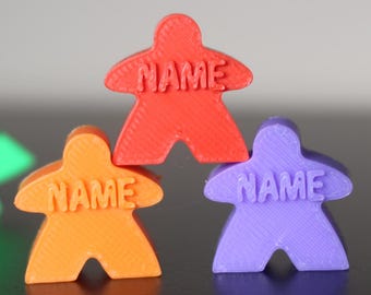 Custom Personalised Meeples Board Game Tokens  Perfect and Thoughtful Gifts for Board Game Lovers