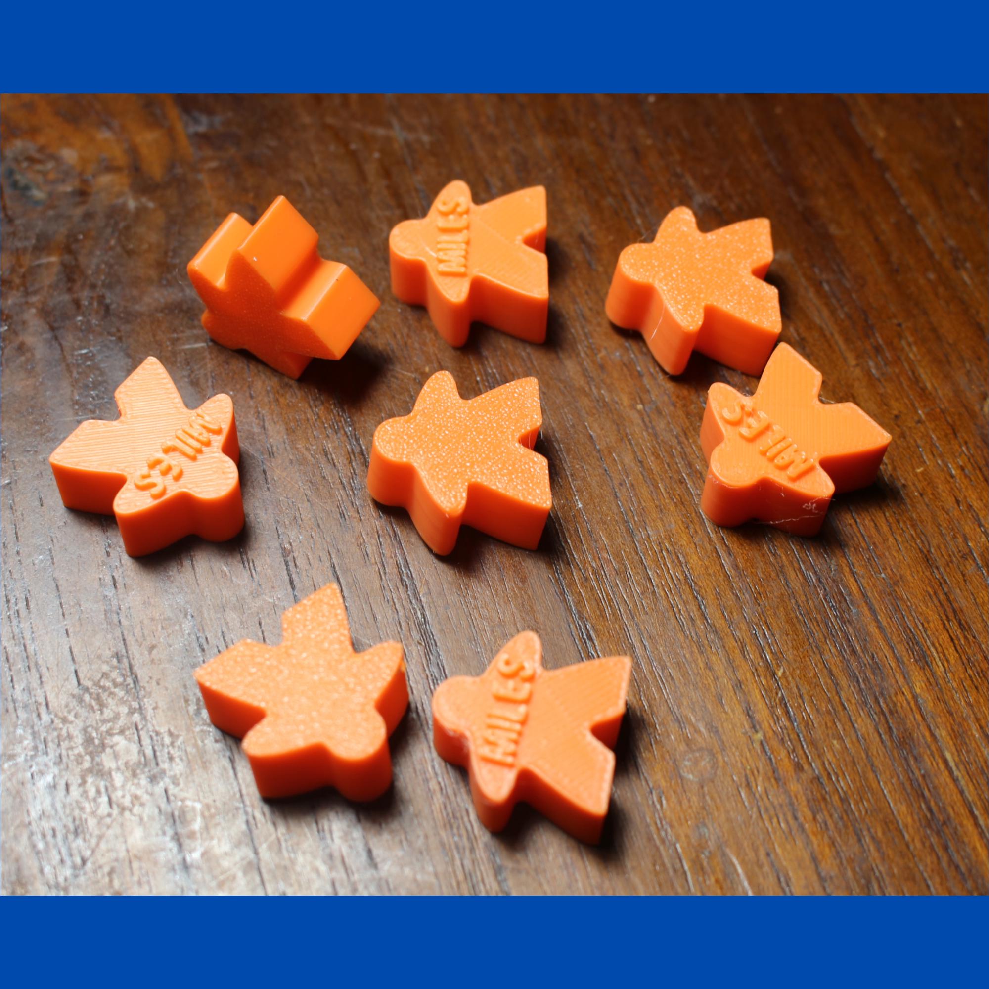 Custom Personalised Meeples Board Game Tokens Perfect and Thoughtful ...