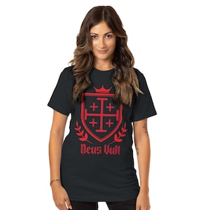 Deus Vult Crusader T-shirt