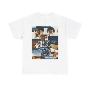 カウボーイ カーター リーバイ ジーンズ T シャツ、ビヨンセ ファン マーチ T シャツ、ブルーとホワイトのシャツ、ユニセックス T シャツ、送料無料