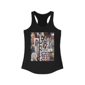 Damski top typu Racerback - Beyonce Cowboy Carter Race Back Tank Tops, Top Country Music, Topy Beyonce, Top na koncerty letnie,