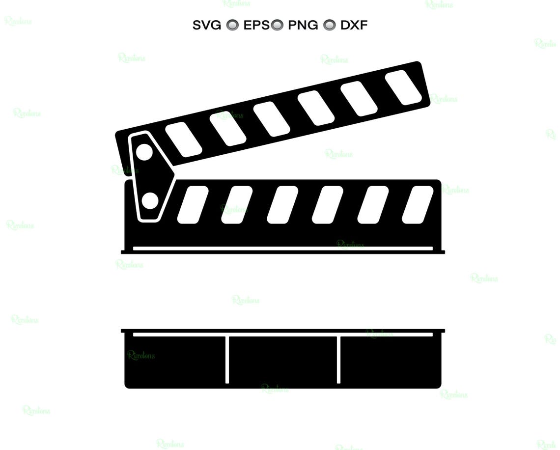 Clapperboard Svg, Movie Director, Clapper Board Film Slate Clipart ...