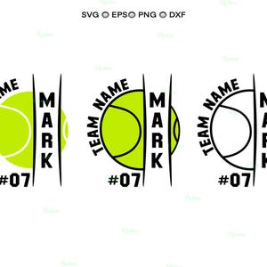 Tennis-Monogramm-Svg, Tennis-Svg, Tennisball-Svg, Tennisspieler-Svg, Tennis-Team-Svg, Tennis-Shirt-Svg, Benutzerdefinierte Tennis-Svg, Tennis-Maskottchen-Svg