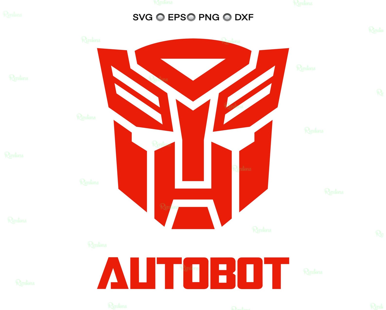 Robots Svg Cut File, Bumblebee Clipart, Autobots Png, Robot Birthday ...