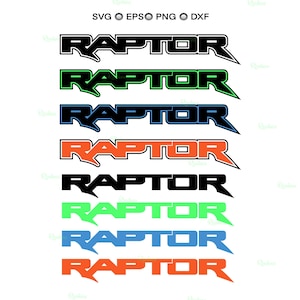 Ford Raptor Svg, Ford F-150, Off-Road 4x4 Cut Files, Pick-up Truck Vinyl Decal Sticker
