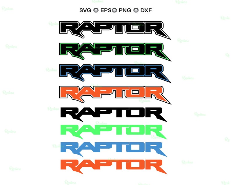 Ford Raptor R Font Ford Raptor Svg Cut File Cricut, Ford off Road F150 F250 F350 Decal ...