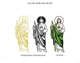 San Judas Tadeo Svg, San Judas Tadeo, católico latino, santo patrón de las causas perdidas