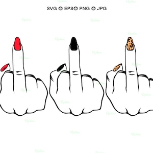 Frau Mittelfinger zwarte, Frau Mittelfinger, Frau Mittelfinger, Frau Mittelfinger, Frau Mittelfinger, Mittelfinger, Mittelfinger, Nagellack, Leopard Finger