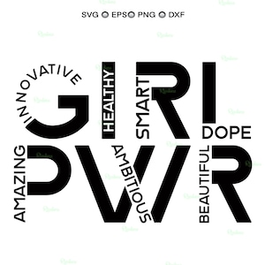 Girl Power Svg, Girl Boss Svg, Feminist Svg, Strong Woman Svg, Women Empowerment Svg, Retro Tshirt Svg, Inspirational Svg, Motivational Svg