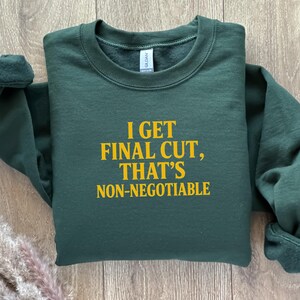 Non négociable, Chemise cinéphile, Chemise de cinéaste, Cadeau de cinéaste, Réalisation de films, Cadeaux de réalisateur, Scénariste, Réalisateur