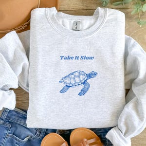 Turtle Sweatshirt, Cute Animal Graphic Jumper, Sea Turtle Sweatshirt, Wildlife Shirt, Love Turtle Shirt, Save a Turtle, Sea Shirt