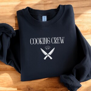 Cooking Crew Sweatshirt, Culinary Arts, Culinary Crew Gift, Chef Sweatshirt, Cook Team Clothing, Culinary School, Culinary Arts Shirt