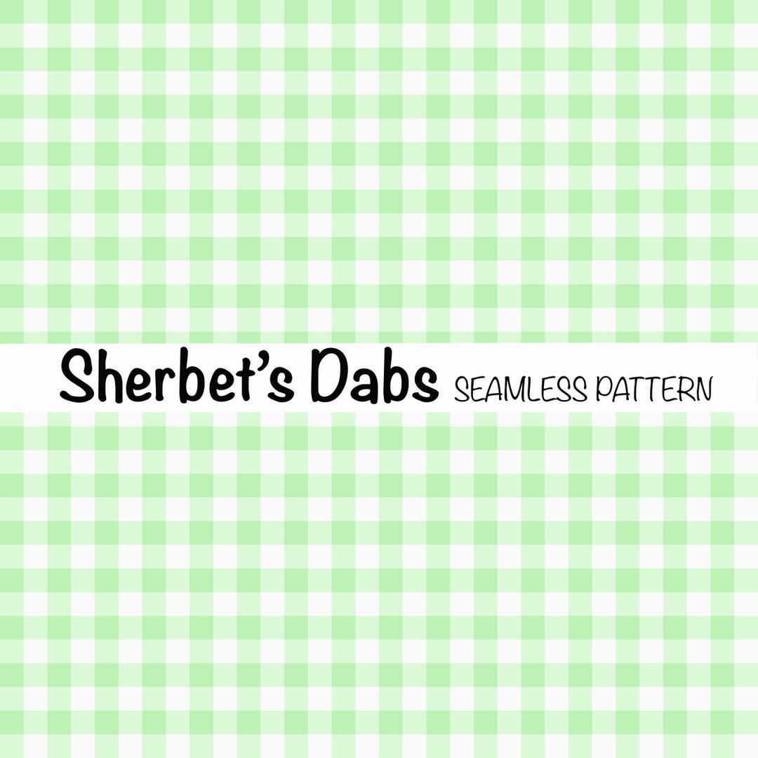 Green Gingham Checkered Seamless Pattern (digital Download) - Etsy