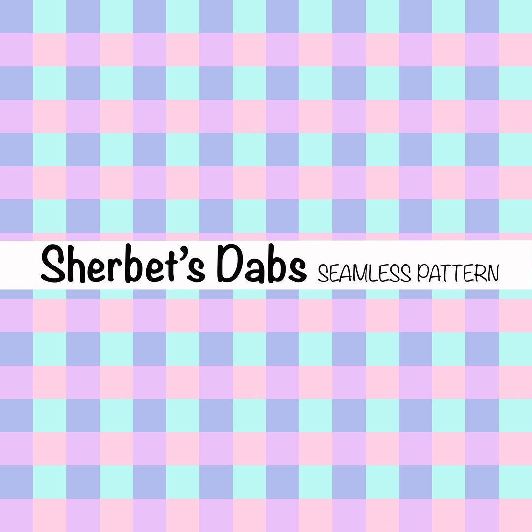 Pastel Gingham Checkered Seamless Pattern (digital Download) - Etsy
